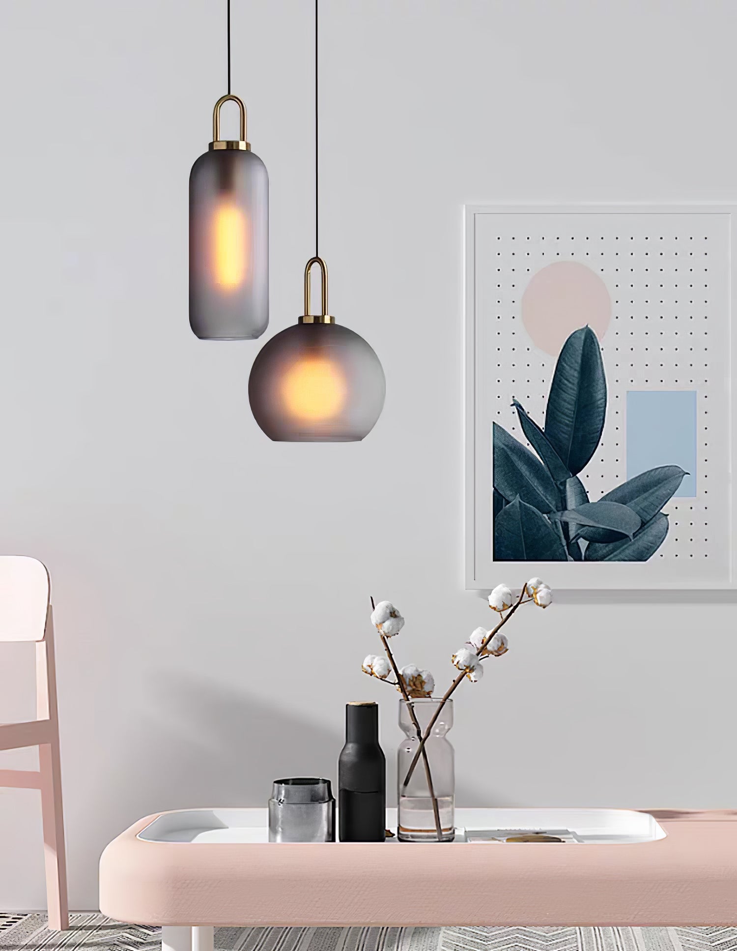 Pendulum Glass Pendant Lamp - Letslighting
