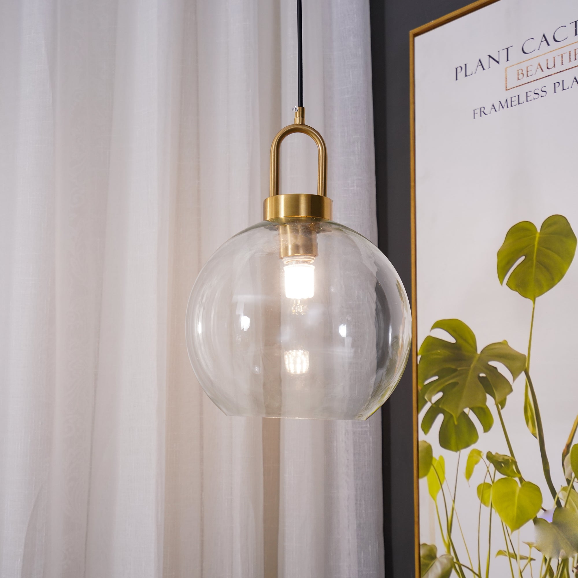 Pendulum Glass Pendant Lamp - Letslighting