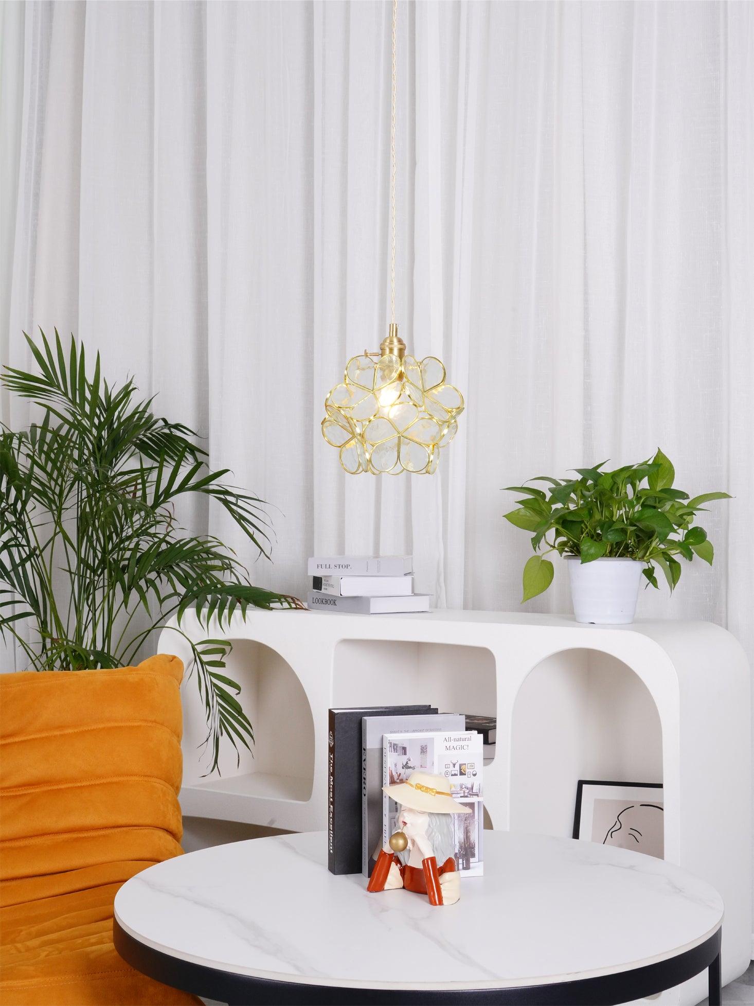Glass Petal Pendant Light - Letslighting
