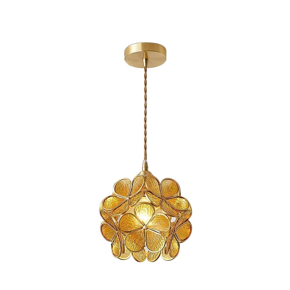 Glass Petal Pendant Light - Letslighting