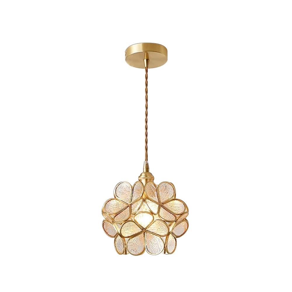 Glass Petal Pendant Light - Letslighting
