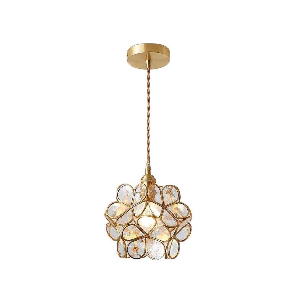 Glass Petal Pendant Light - Letslighting