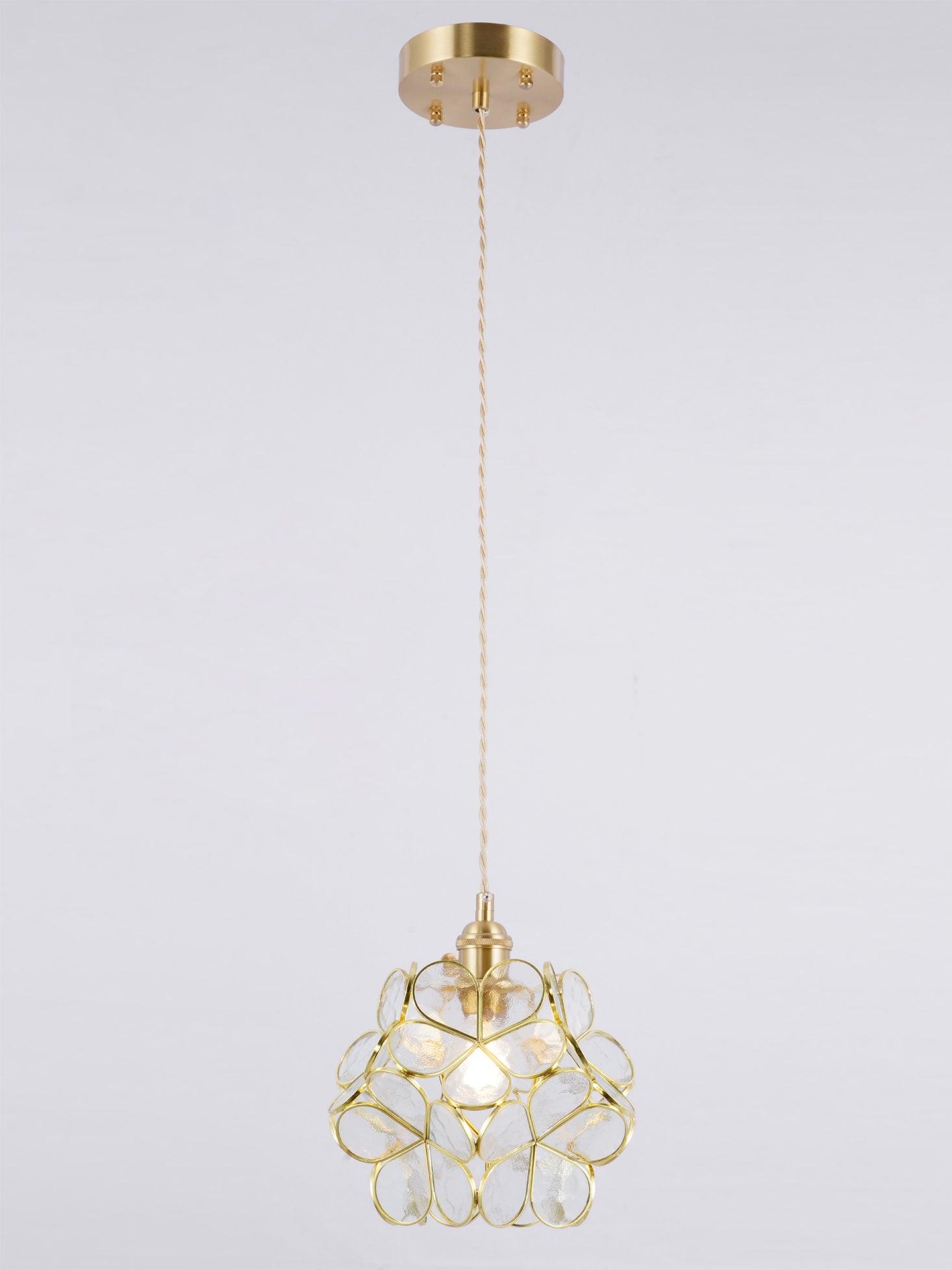 Glass Petal Pendant Light - Letslighting