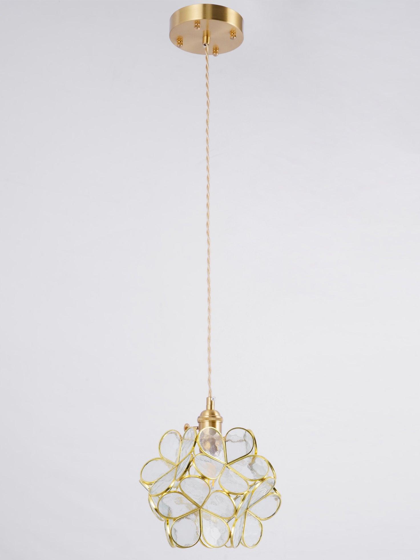 Glass Petal Pendant Light - Letslighting