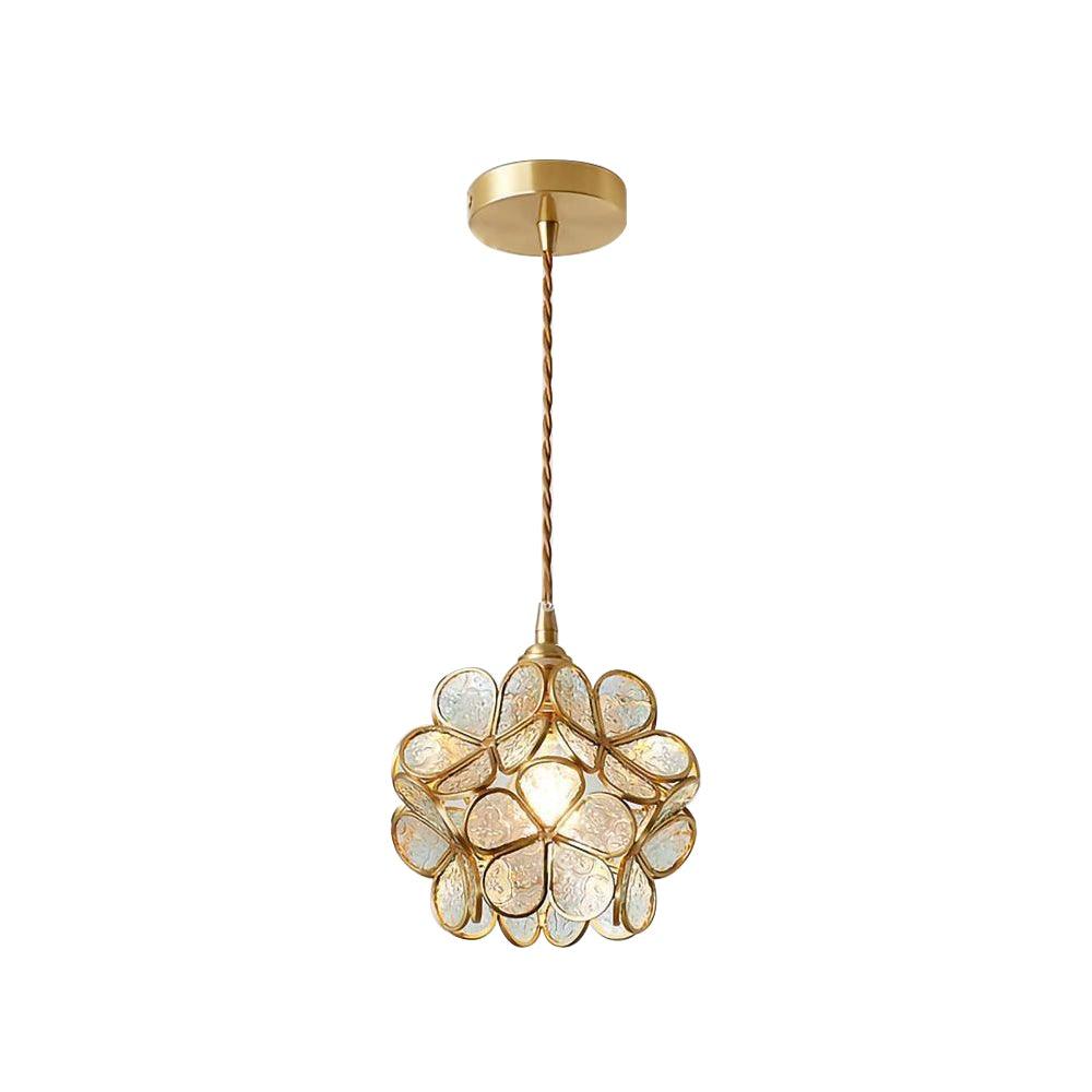 Glass Petal Pendant Light - Letslighting