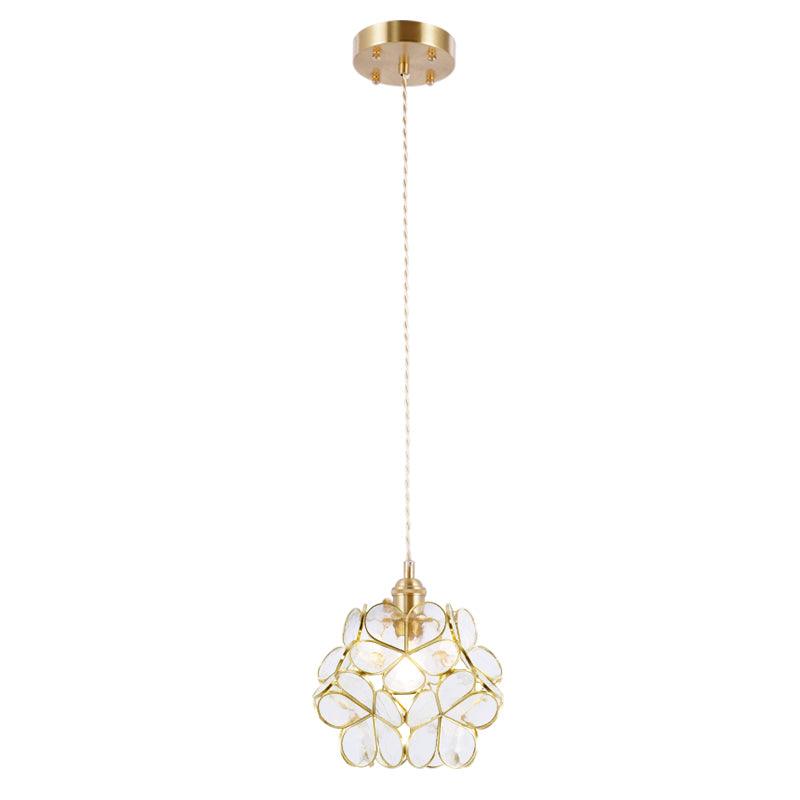 Glass Petal Pendant Light - Letslighting