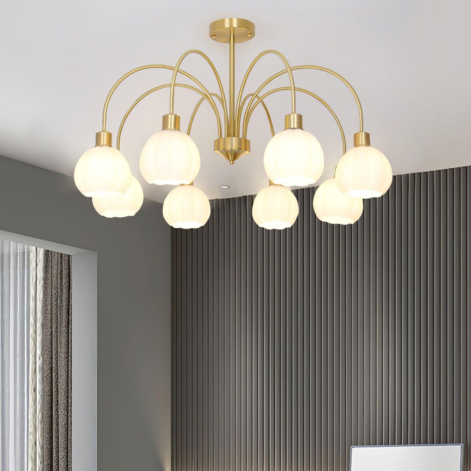 Sawyer Vintage Metal Chandelier - Letslighting