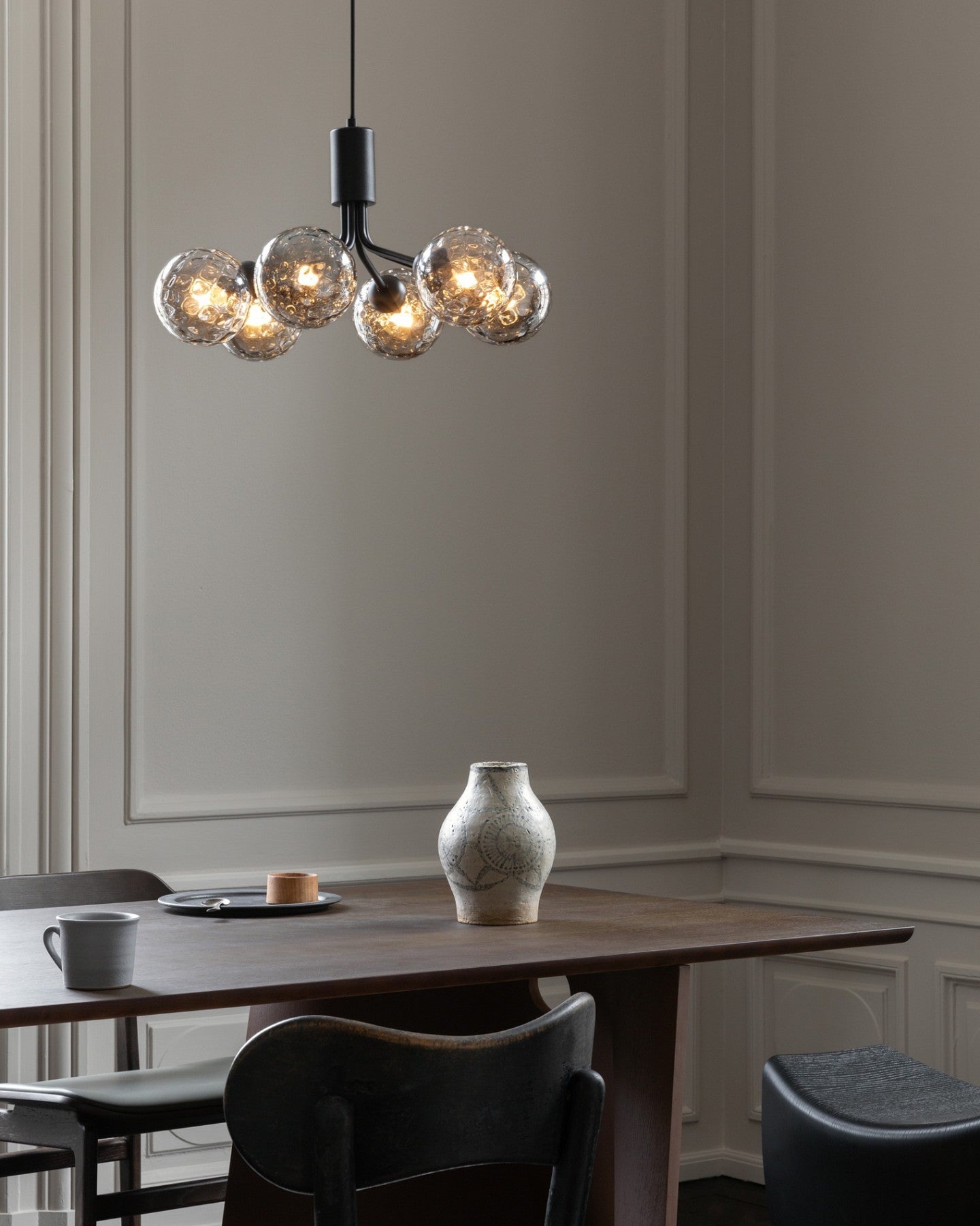 Glass Sphere Cluster Chandelier - Letslighting