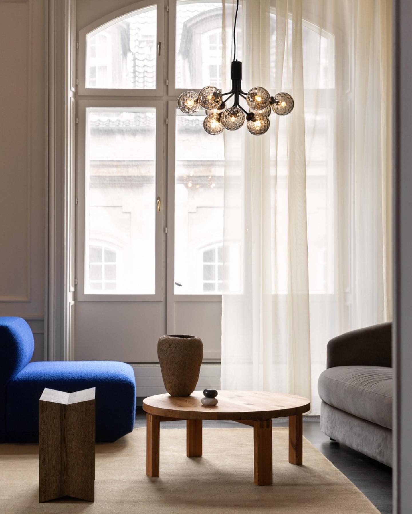 Glass Sphere Cluster Chandelier - Letslighting