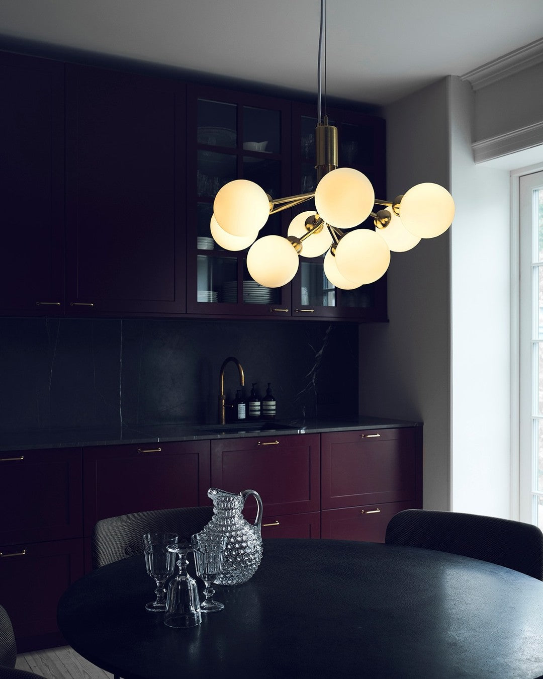 Glass Sphere Cluster Chandelier - Letslighting