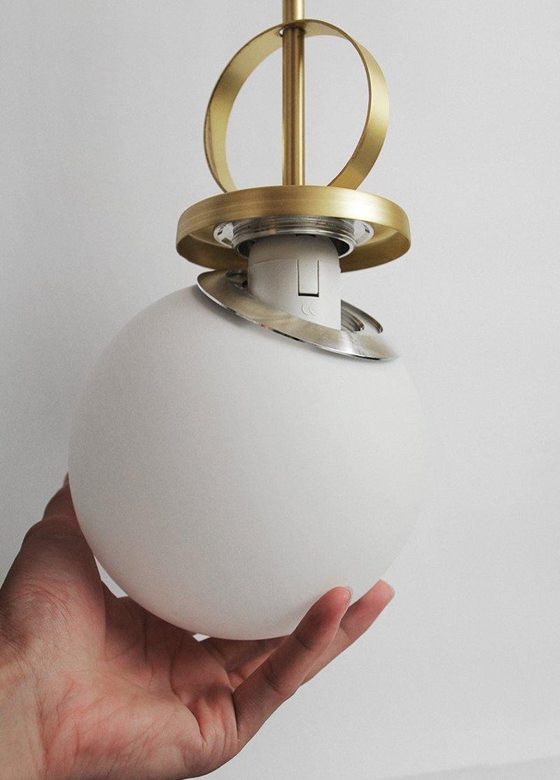 Glass Ball Pendant Lamp - Letslighting