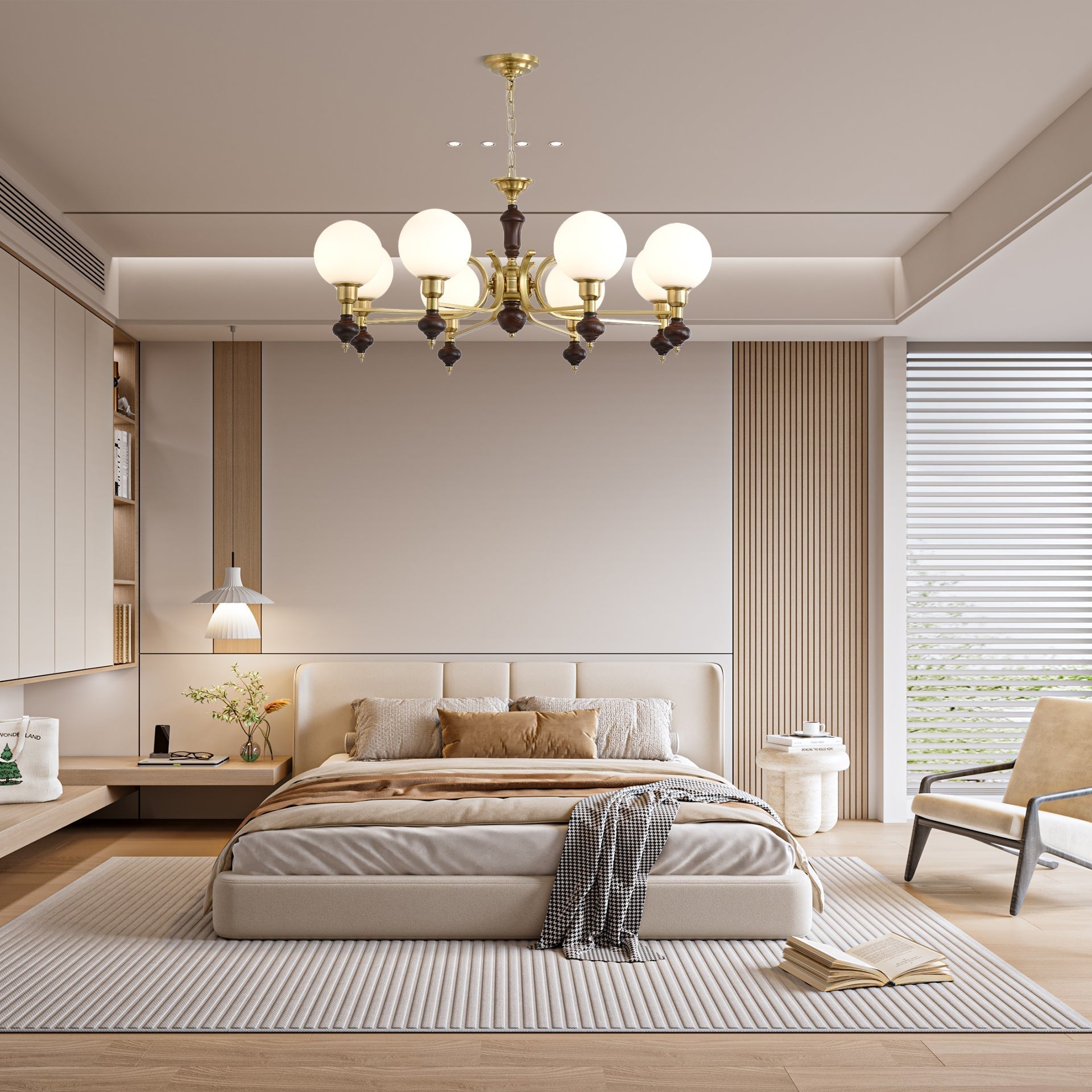 Globe Orb Chandelier - Letslighting