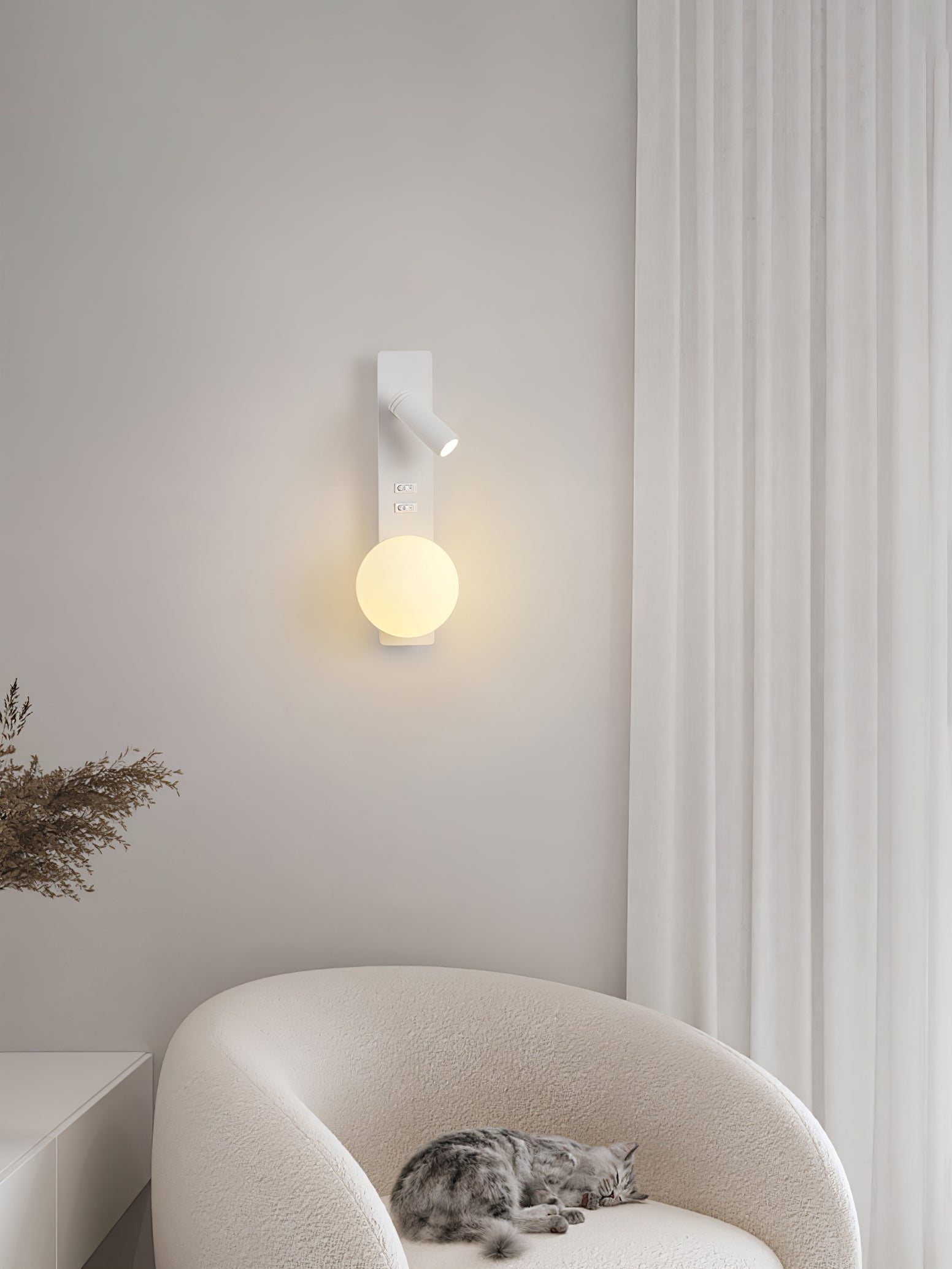 Glos Slim wall lamp - Letslighting