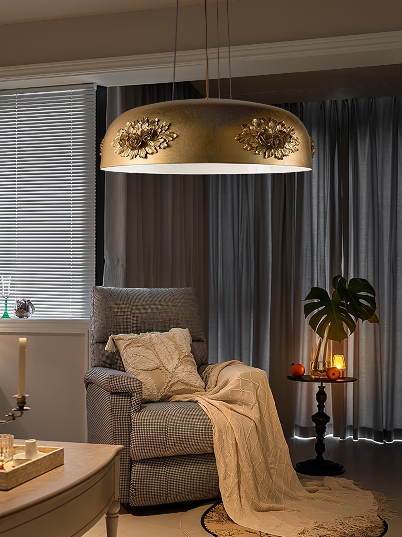 Gold Tuzzi Pendant Light - Letslighting