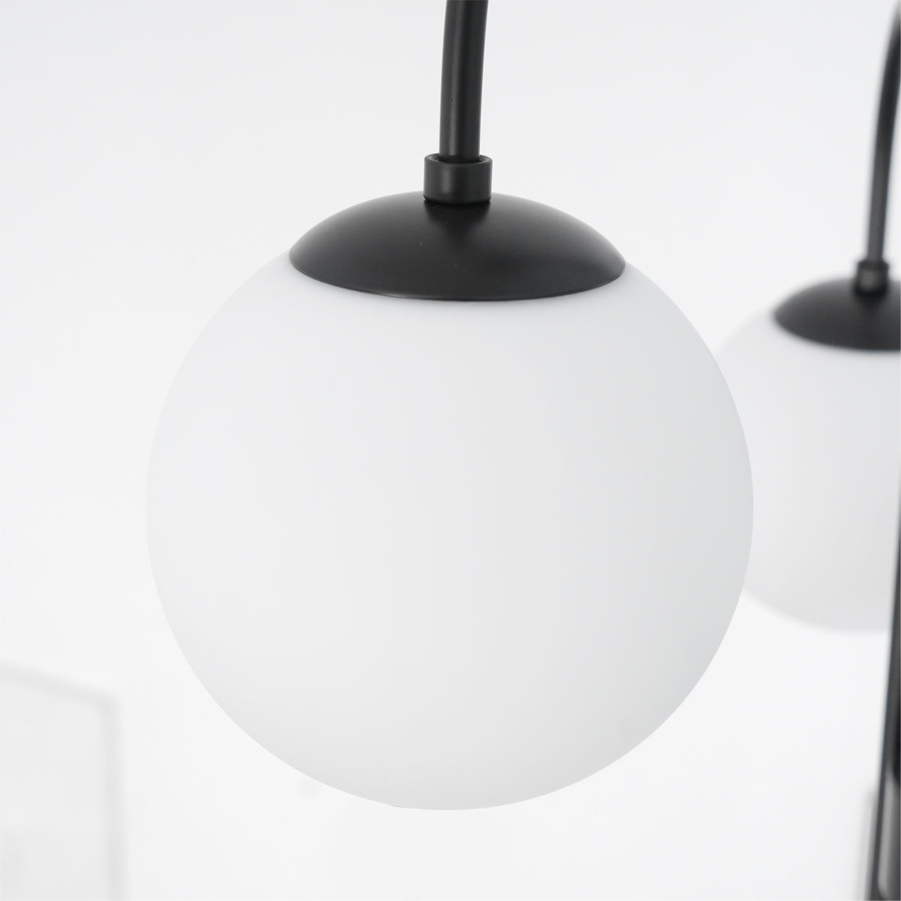 Zathaor Individual Creativity Metal Glass Chandelier - Lamp Copper