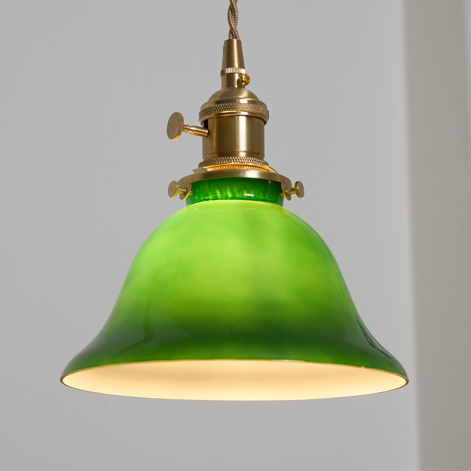 Green Bell Pendant Light - Letslighting