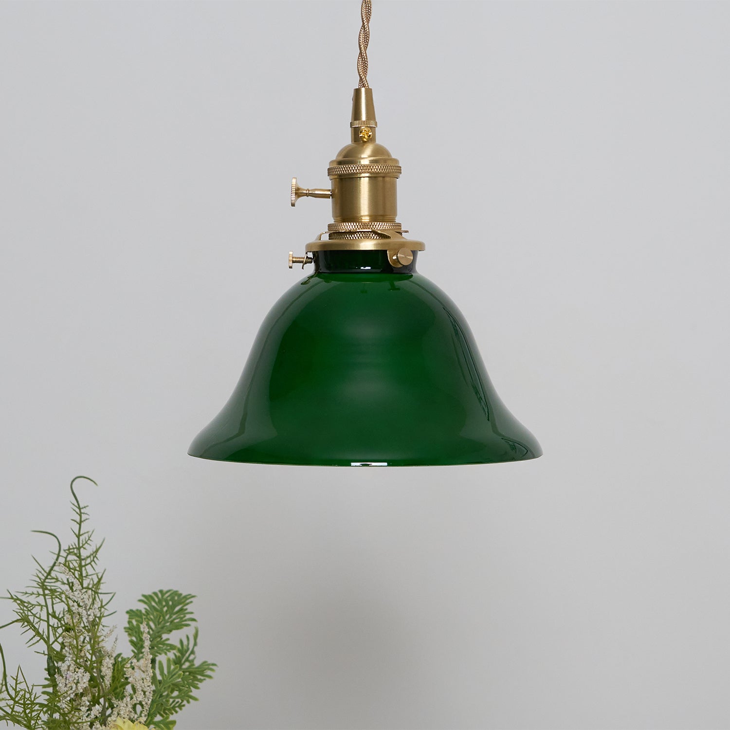 Green Bell Pendant Light - Letslighting