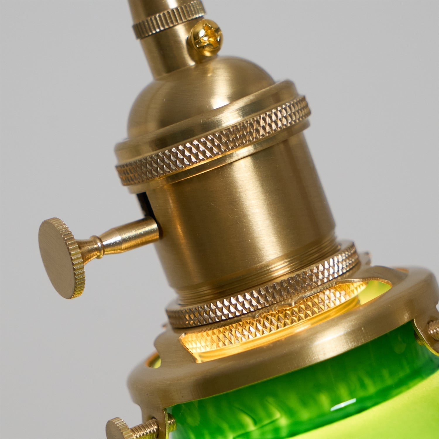 Green Bell Pendant Light - Letslighting