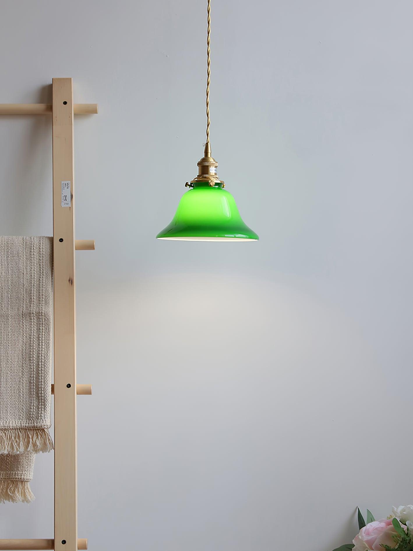 Green Bell Pendant Light - Letslighting