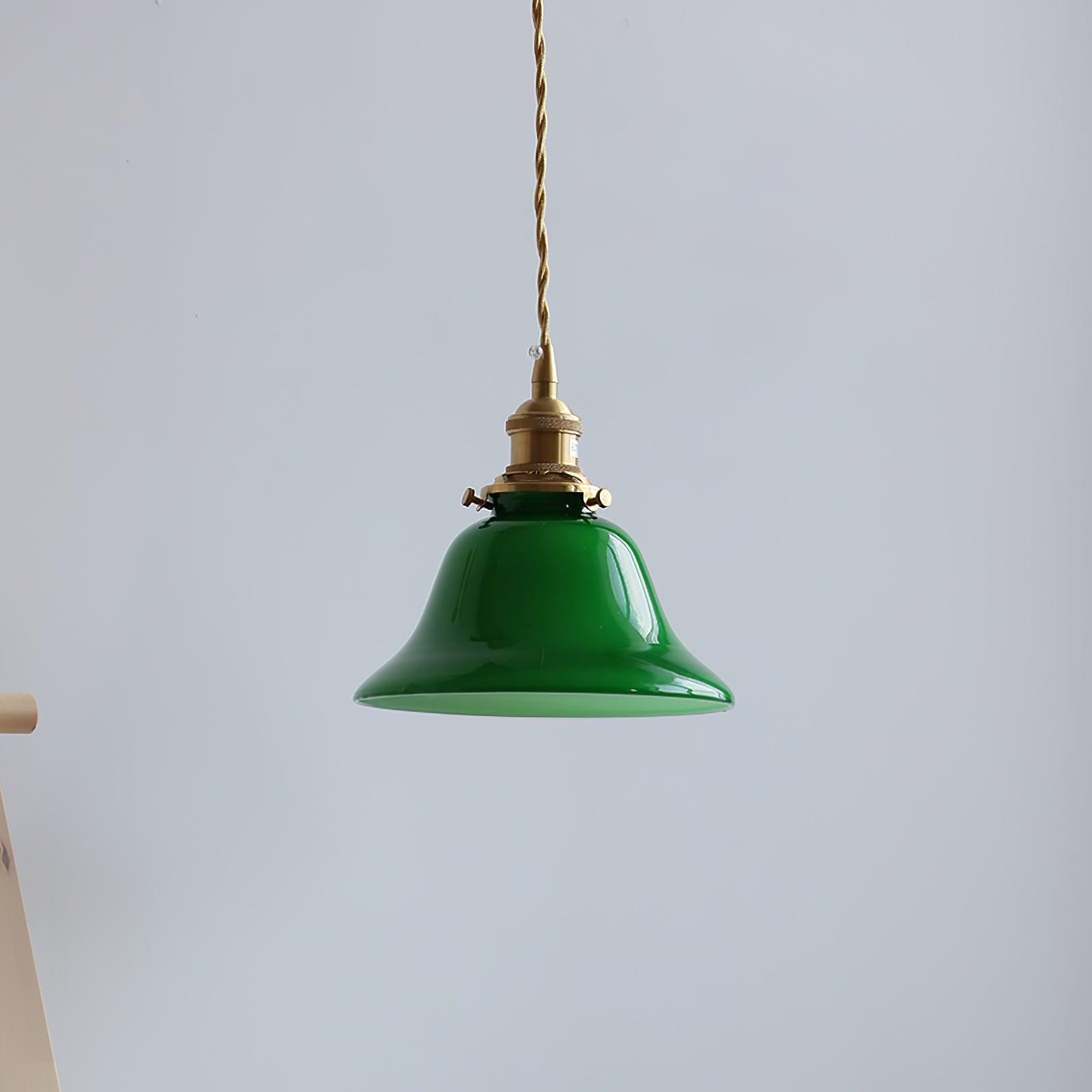 Green Bell Pendant Light - Letslighting