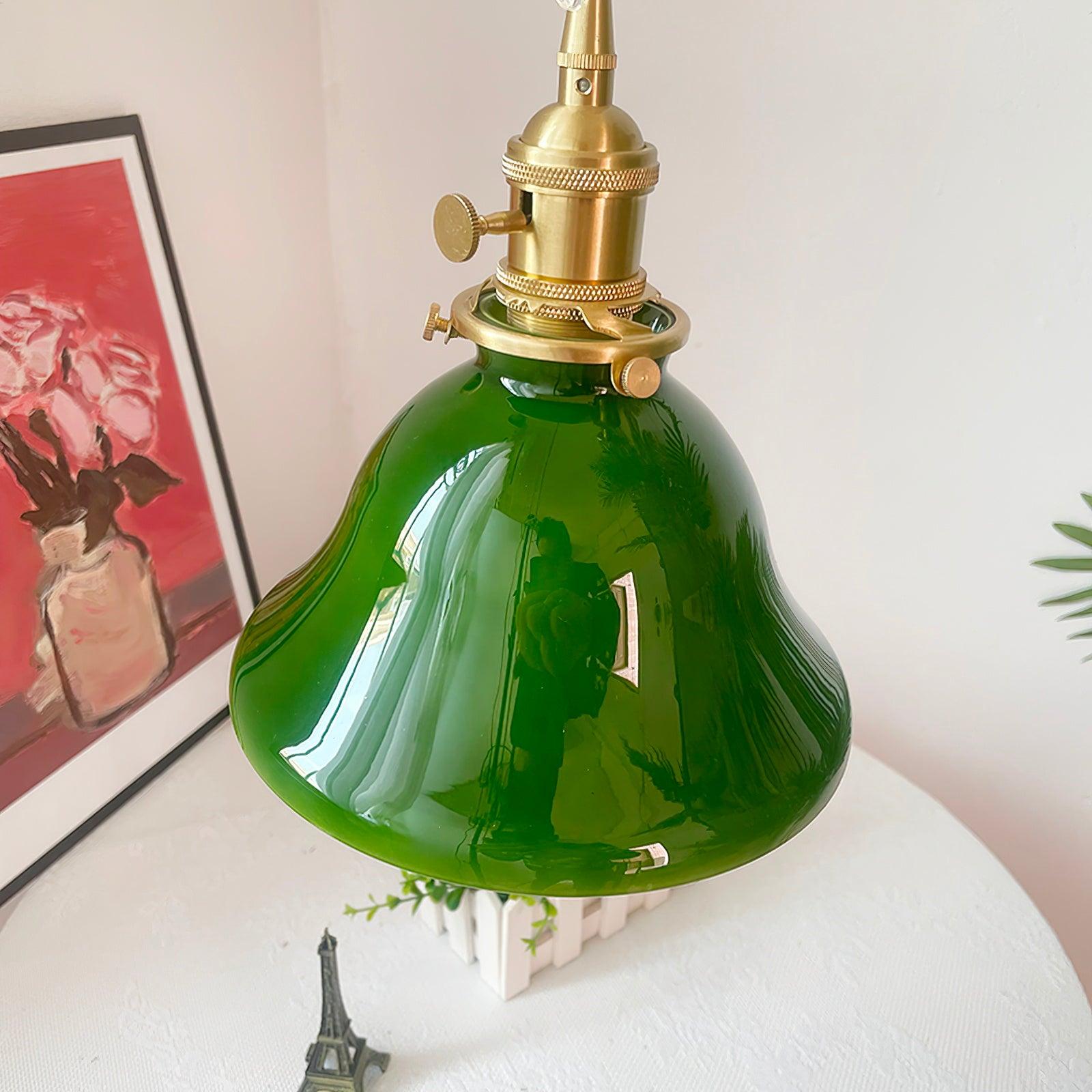 Green Bell Pendant Light - Letslighting