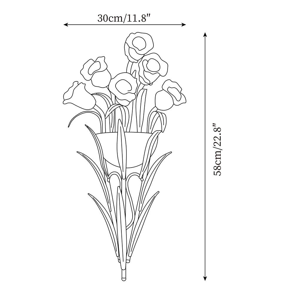 Lunafleur Lily Wall Lamp - Letslighting