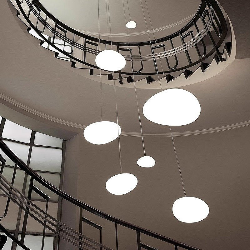 Gregg Stone Shape Glass Pendant Light - Letslighting