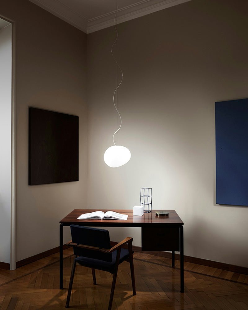 Gregg Stone Shape Glass Pendant Light - Letslighting
