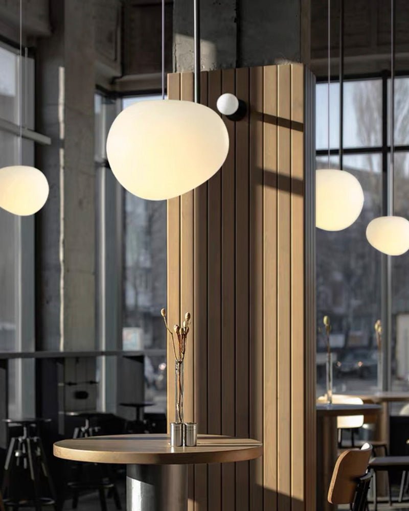 Gregg Stone Shape Glass Pendant Light - Letslighting