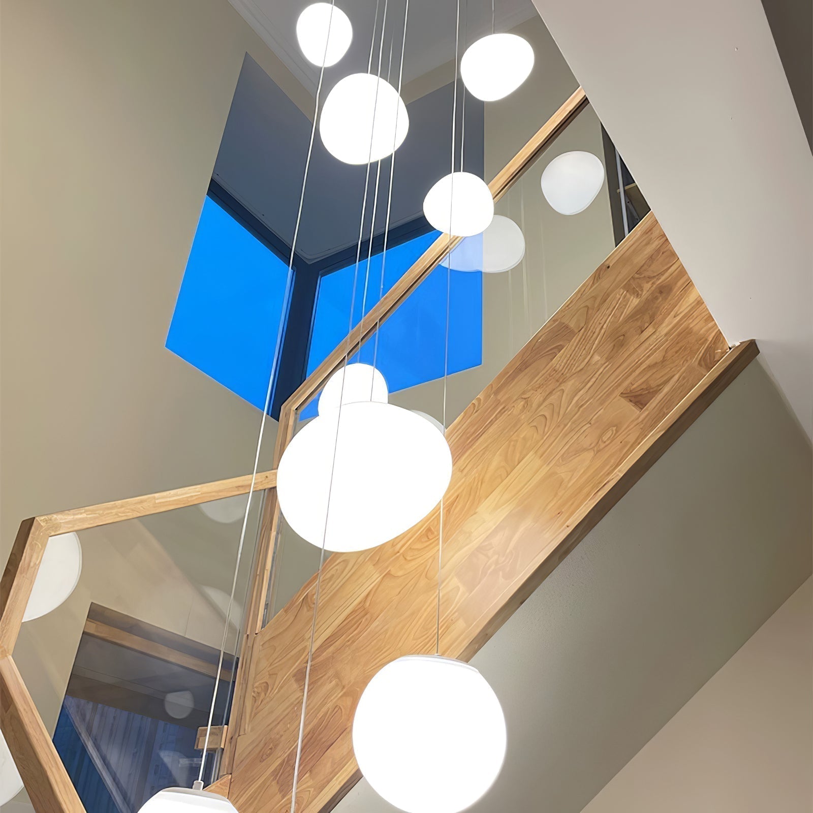 Gregg Stone Shape Glass Pendant Light - Letslighting