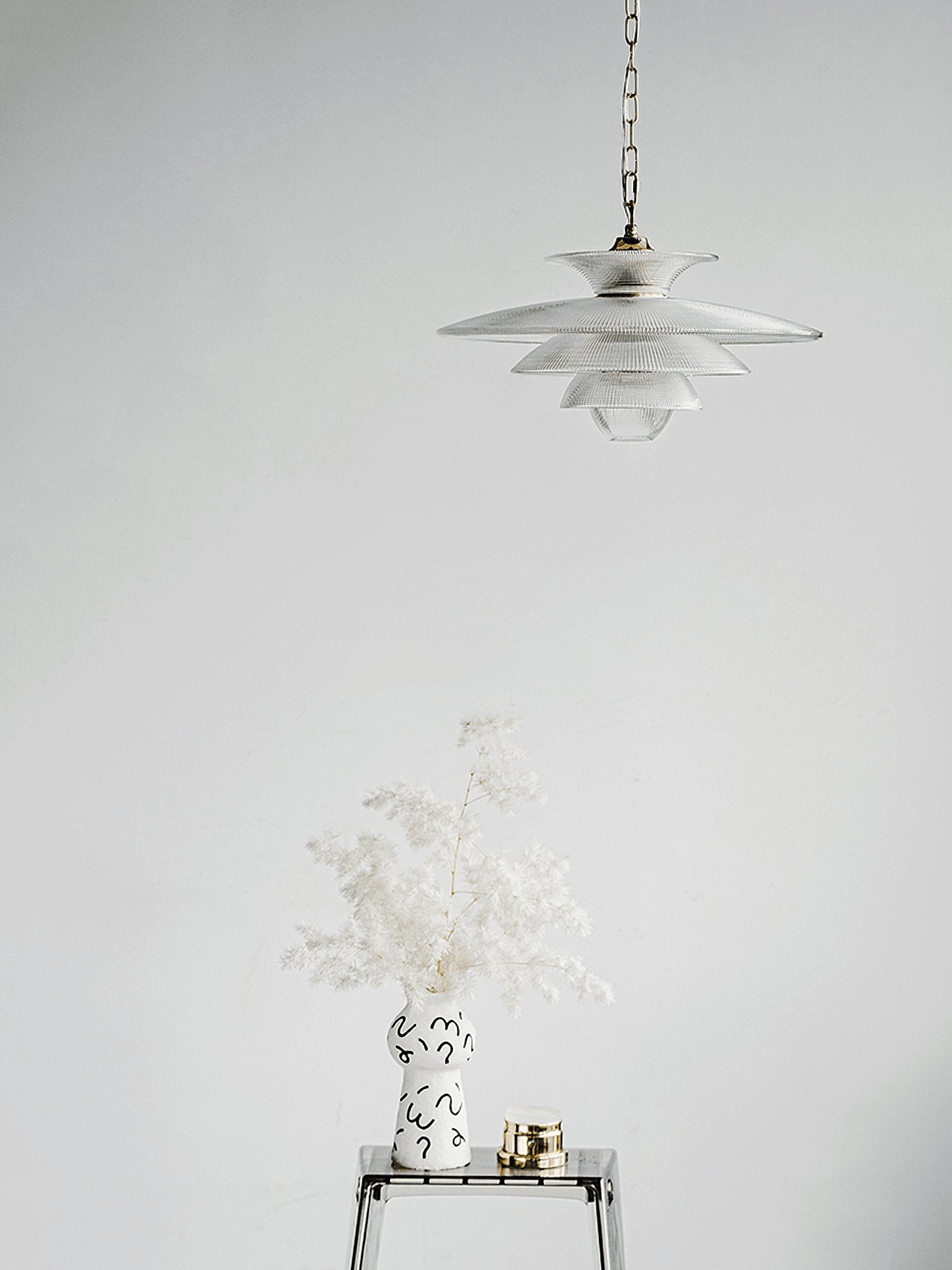 Grid Glass Pendant Light - Letslighting