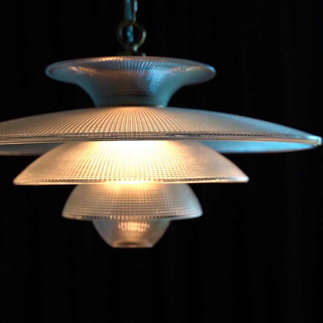 Grid Glass Pendant Light - Letslighting