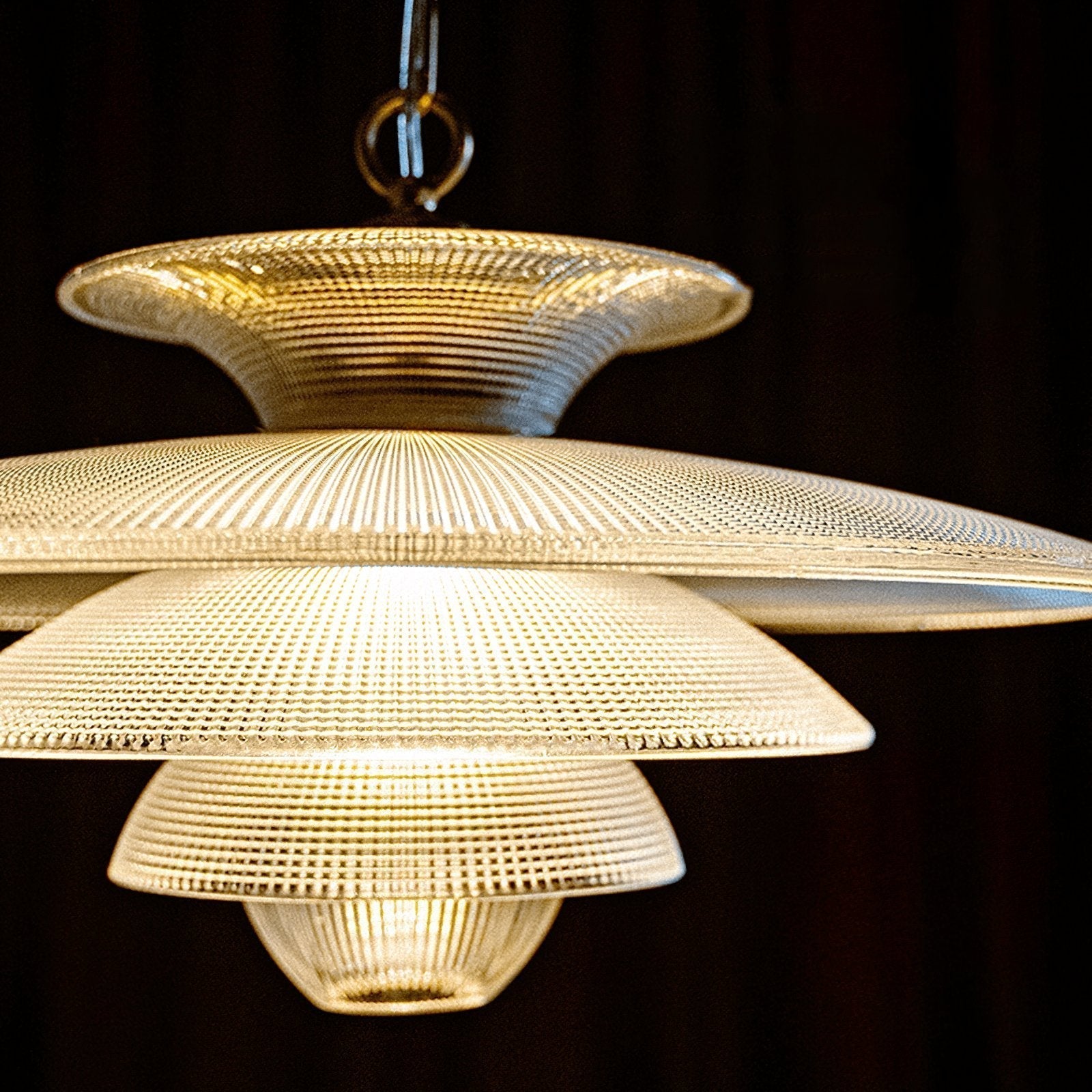 Grid Glass Pendant Light - Letslighting