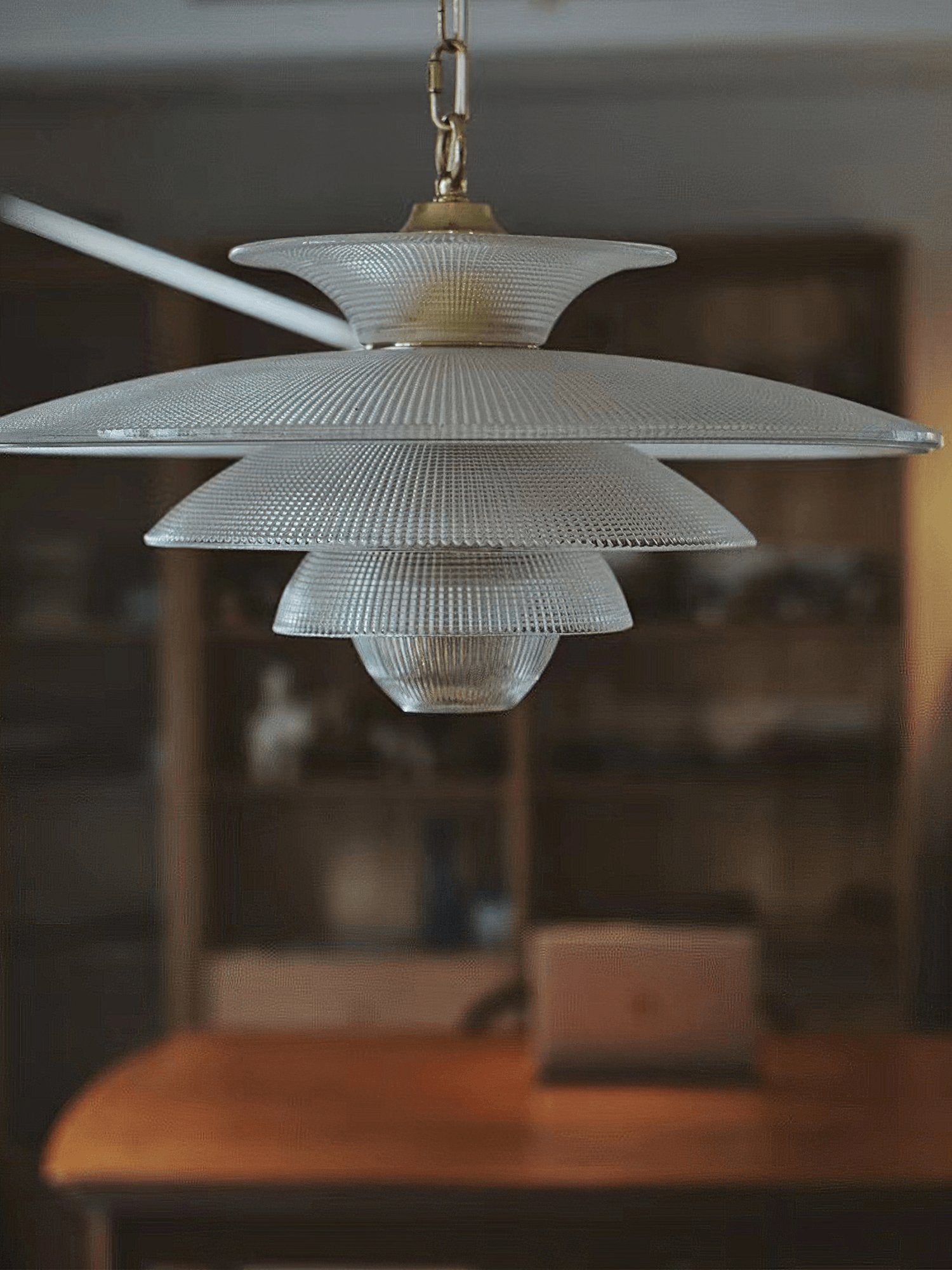 Grid Glass Pendant Light - Letslighting