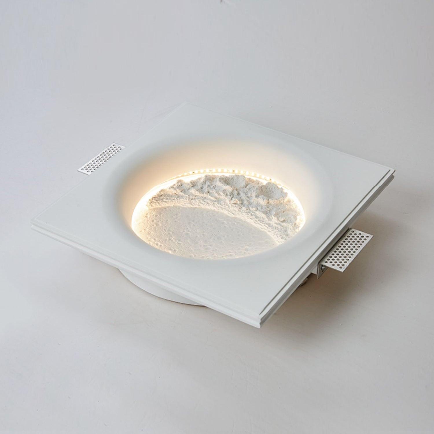 Gypsum Moon Wall Lamp - Letslighting