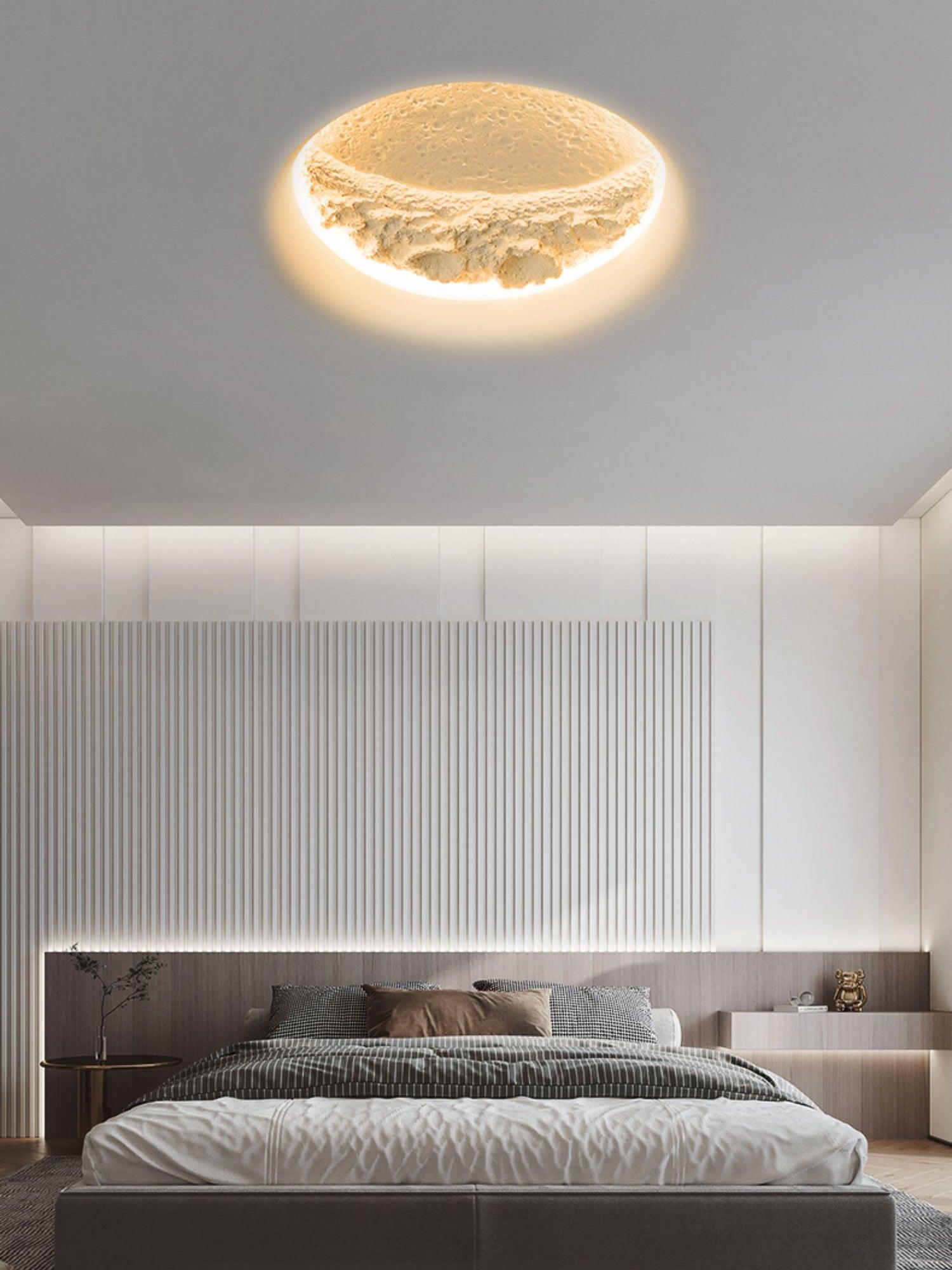 Gypsum Moon Wall Lamp - Letslighting