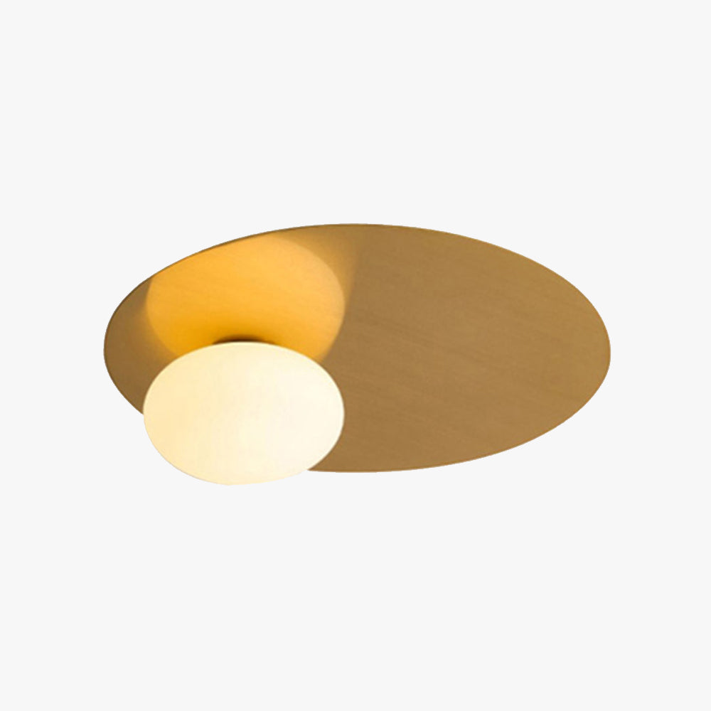 Arisha Minimalista LED Lámpara de Techo Metal Salón