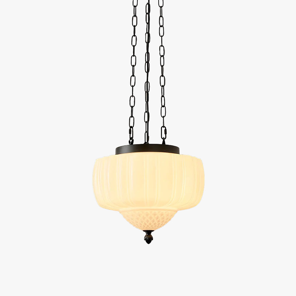 Valentina Moderno Minimalista Metal Vidrio Lámpara Colgante Salón