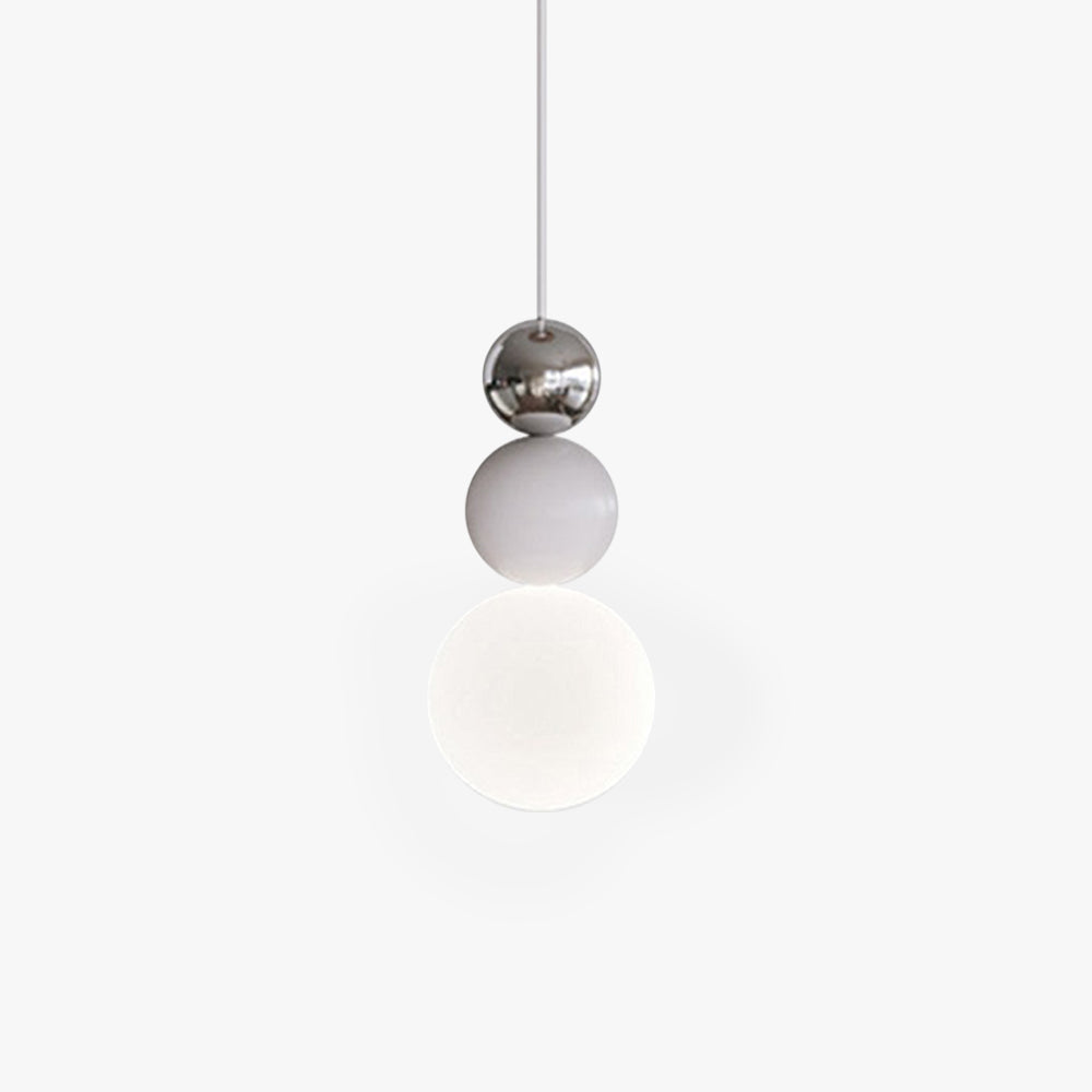 Valentina Moderno Bauhaus LED Vidrio Metal Lámpara Colgante Dormitorio