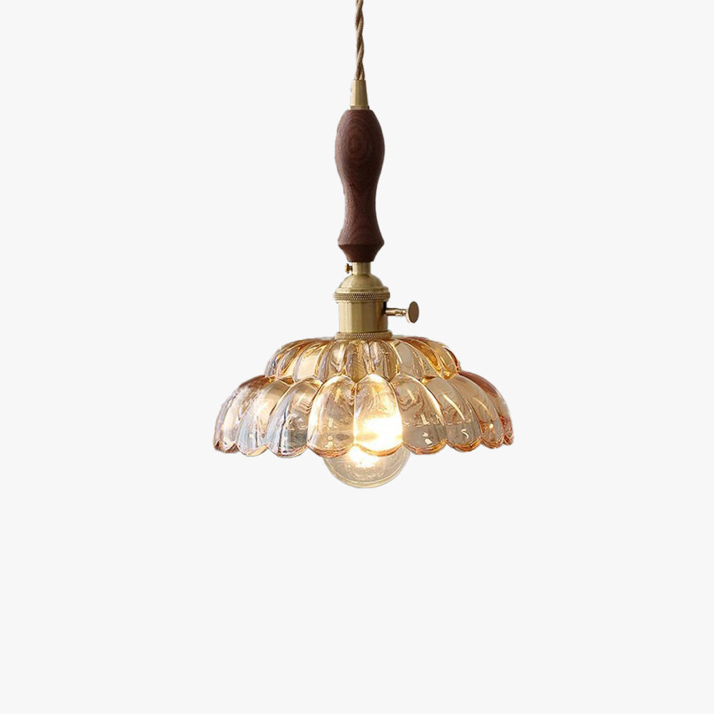 Valentina Moderno Lámpara Colgante Metal Vidrio Dormitorio