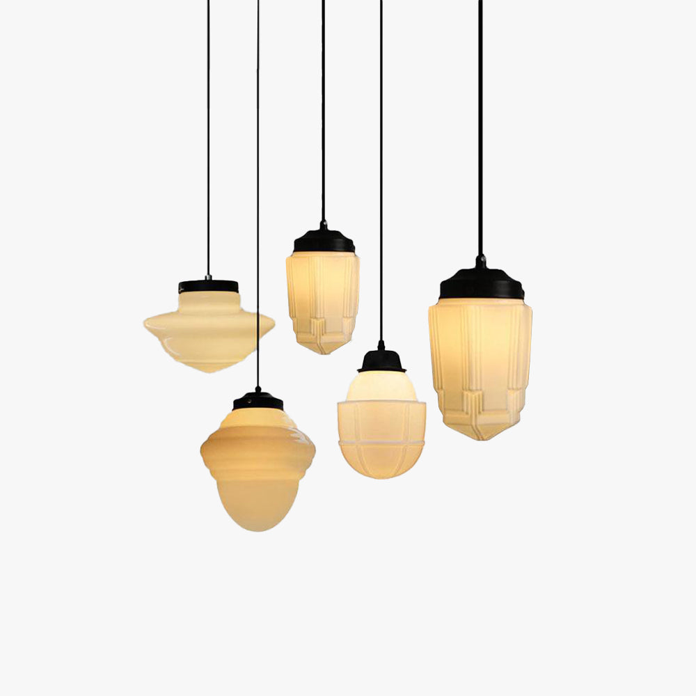 Valentina Minimalista LED Lámpara Colgante Vidrio Salón/Comedor