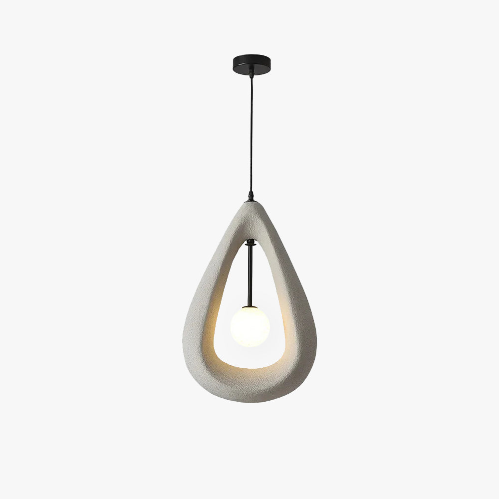 Avi Moderna Hueco PVC Lámpara Colgante Dormitorio