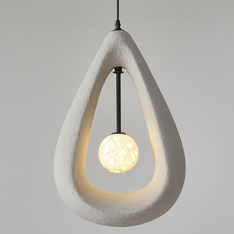 Avi Moderna Hueco PVC Lámpara Colgante Dormitorio