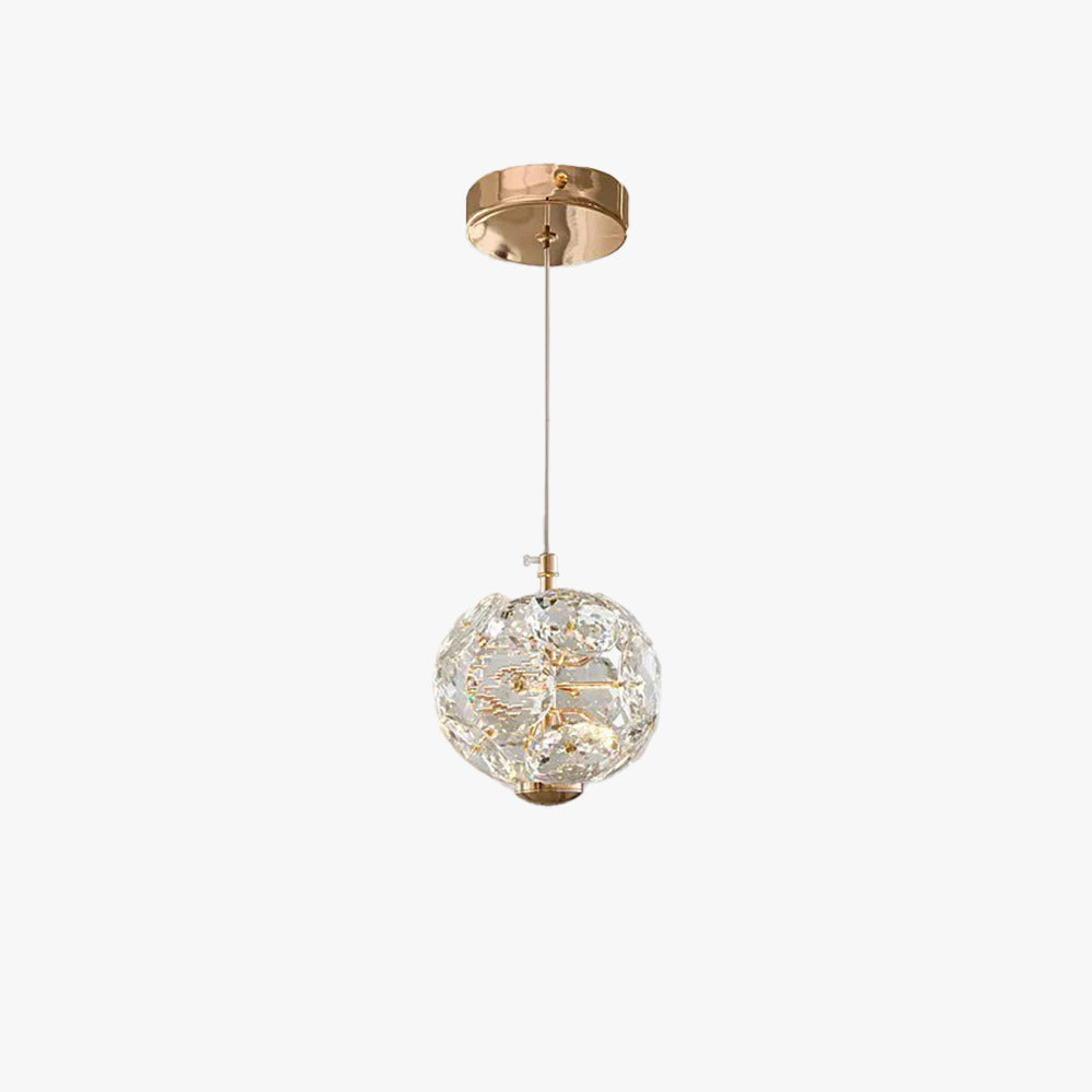 Kristy Luxury LED Lámpara Colgante Cristal Salón