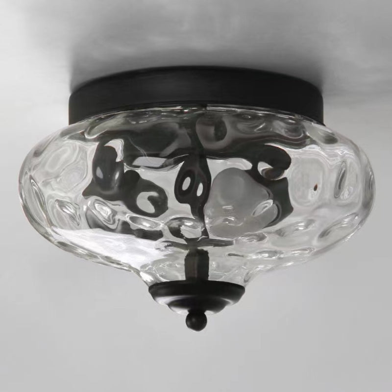 Arisha Diseño Lámpara de Techo Empotrada Metal/Vidrio Salón/Cocina