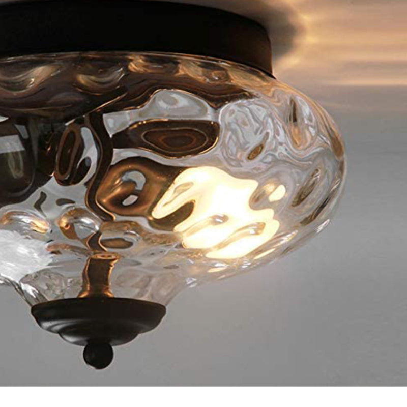 Arisha Diseño Lámpara de Techo Empotrada Metal/Vidrio Salón/Cocina