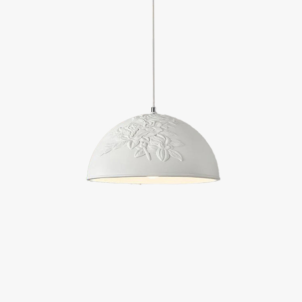 Aria Estilo Francés LED Metal/Resina Lámpara Colgante Dormitorio/Estudio/Salón