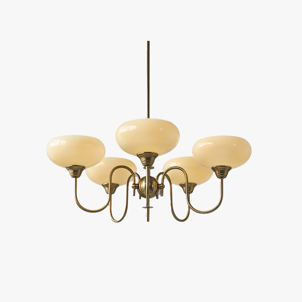 Arisha Vintage LED Metal Vidrio Lámpara Colgante Salón Dormitorio