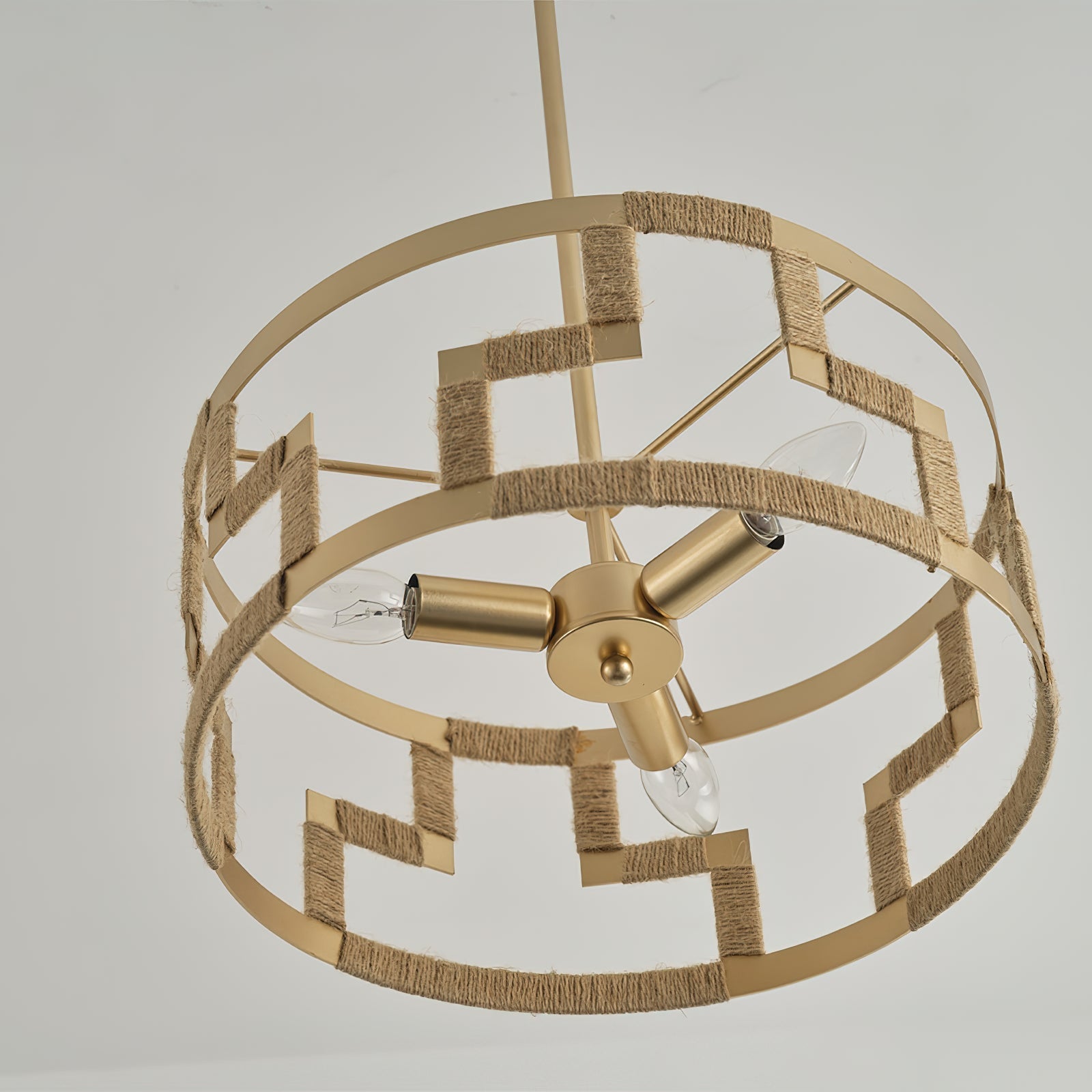 Syraeeth Individual Creativity Gold Metal Pendant Lamp - Lamp Copper