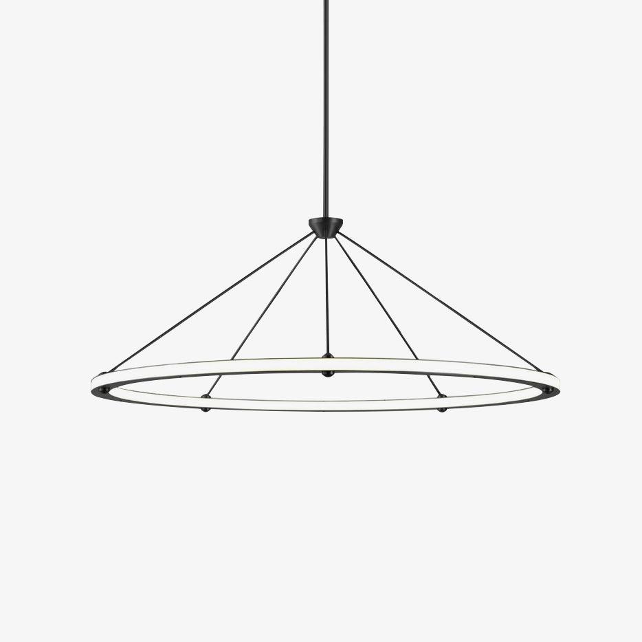 Cascading Ring Circle Pendant Lamp - Letslighting